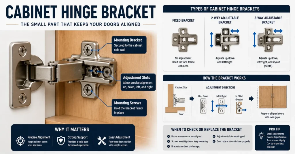 Cabinet Hinge Bracket